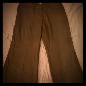 Black slack dress pants